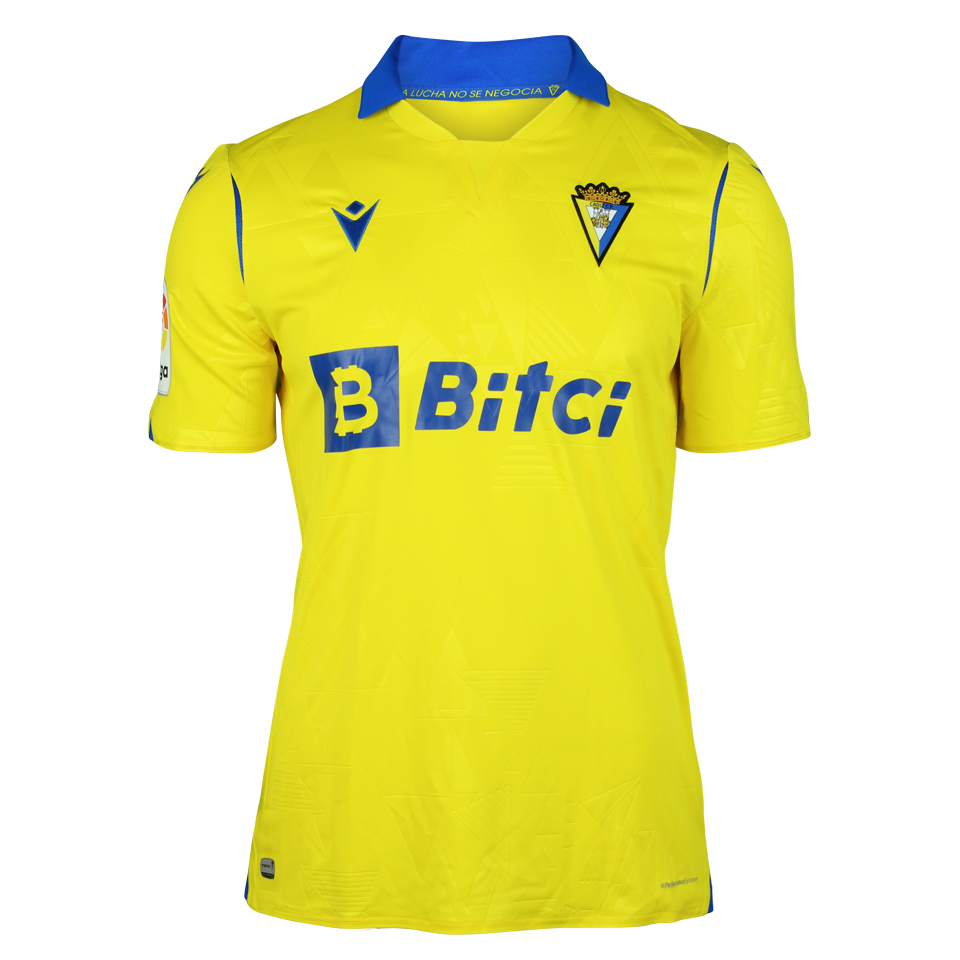 Santiago Arzamendia Duarte Cádiz CF shirt