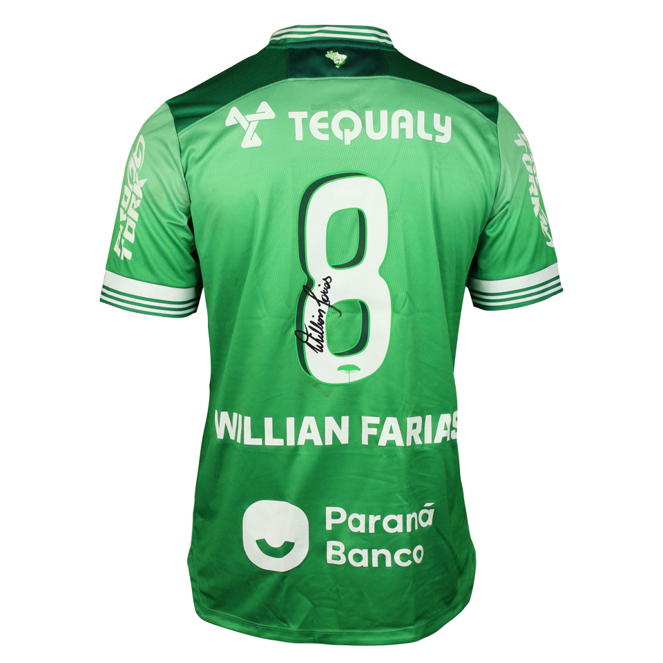 Willian Farias Coritiba camisa.