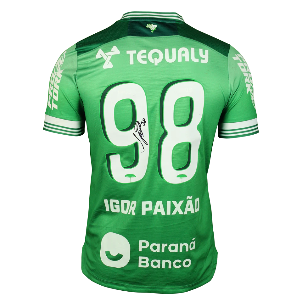 来自Coritiba的Igor Paixão球衣