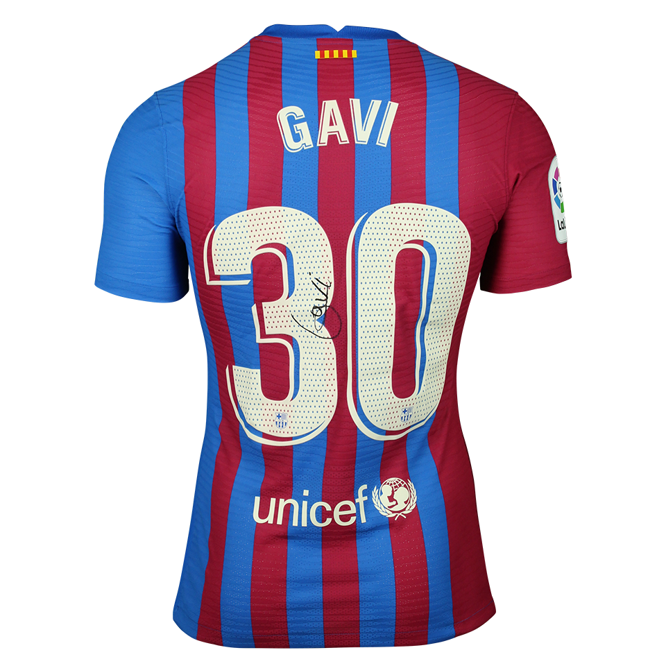 Gavi FC Barcelona jersey
