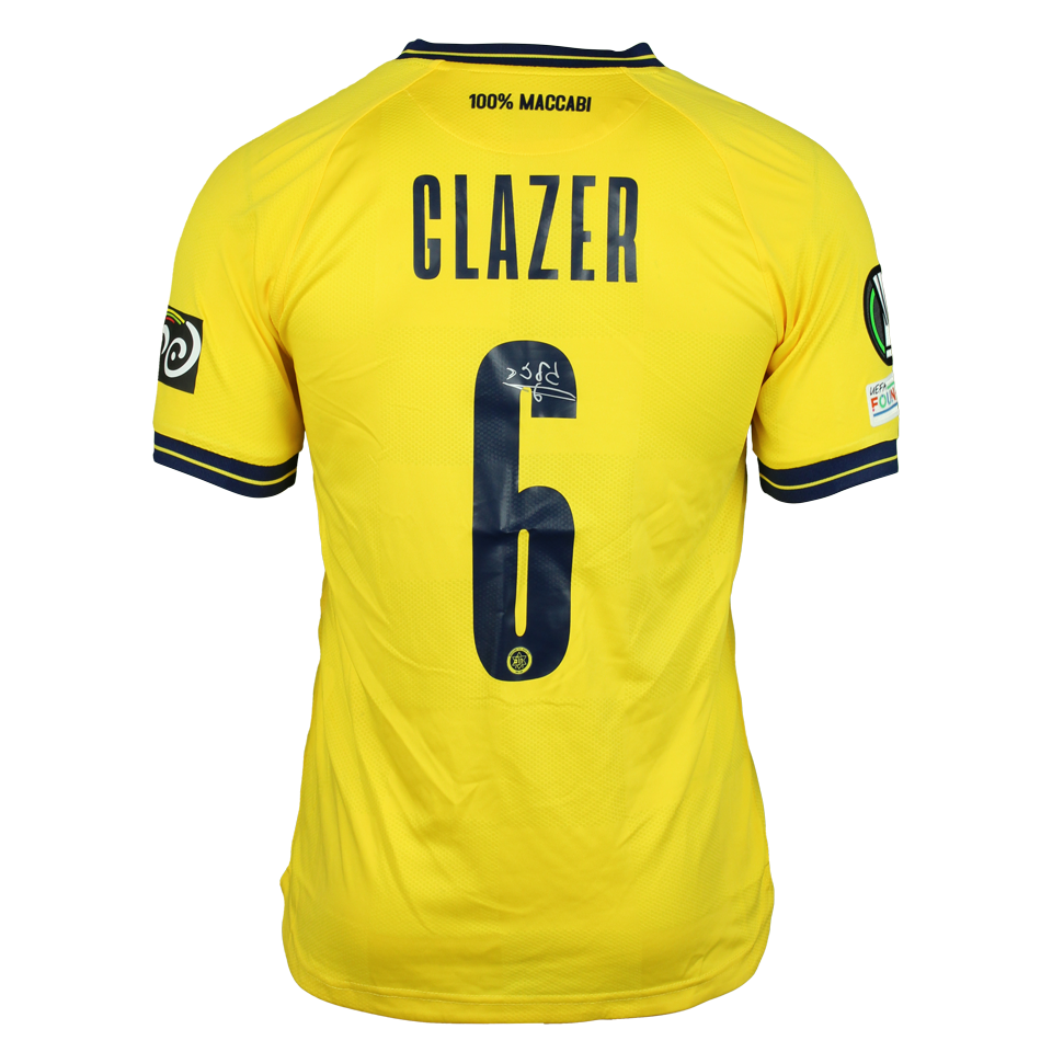 Dan Glazer Maccabi Tel Aviv jersey
