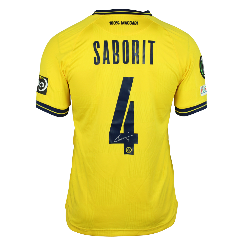 Enric Saborit  Maccabi Tel Aviv shirt