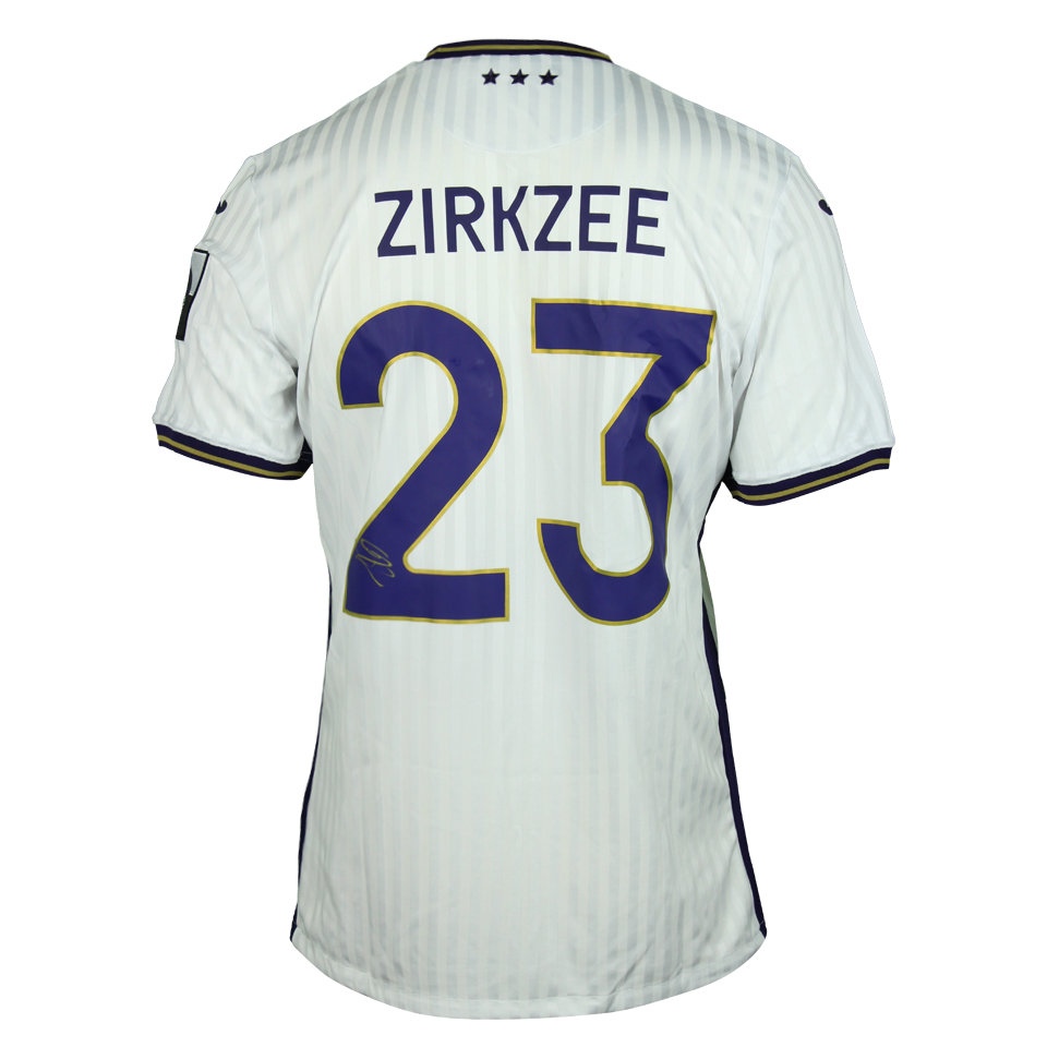 Joshua Zirkzee RSC Anderlecht shirt