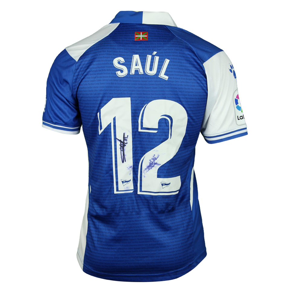 Saúl García Cabrero Deportivo Alavés shirt