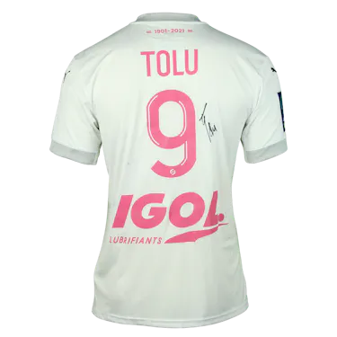 Amiens SC-Trikot von Toluwalase Emmanuel Arokodare