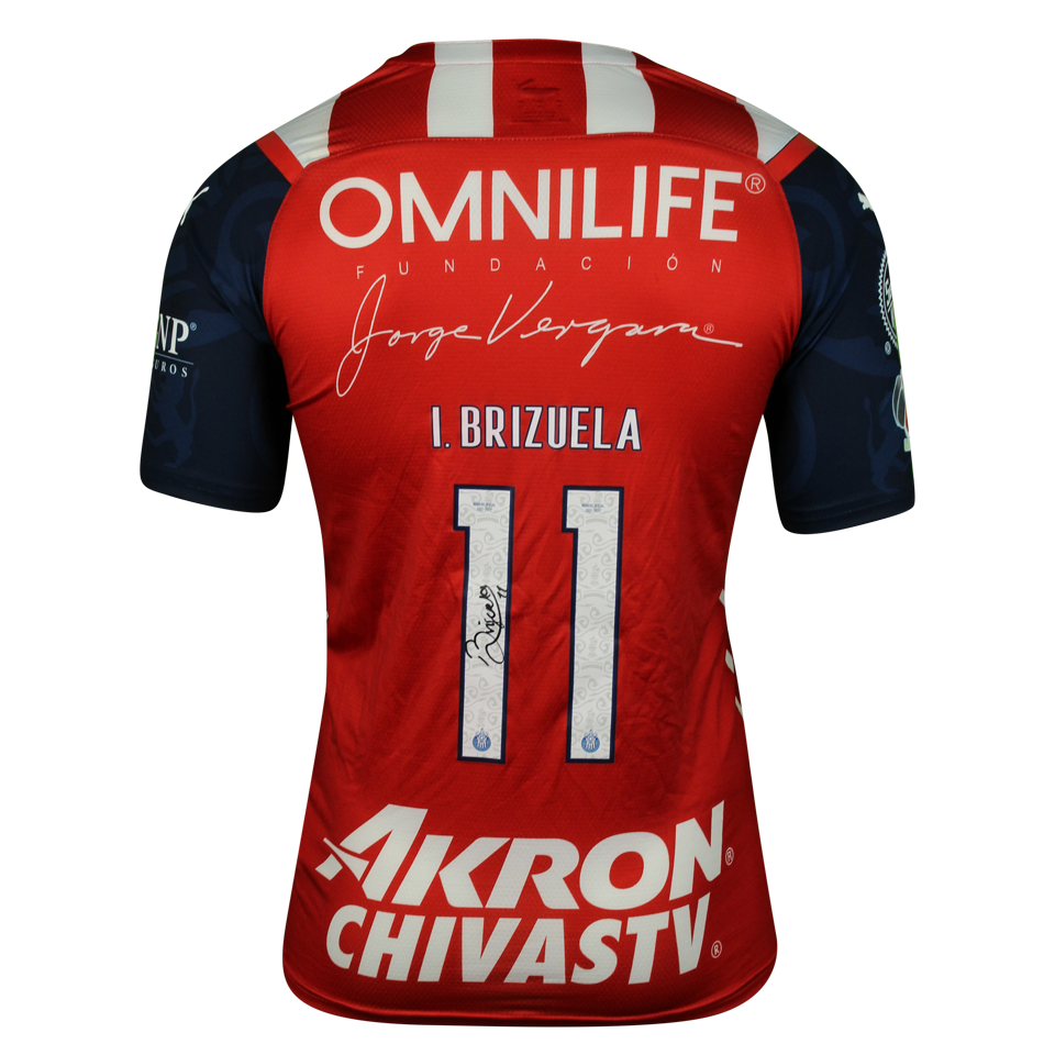 Chivas Guadalajara-Trikot von Isaác Brizuela