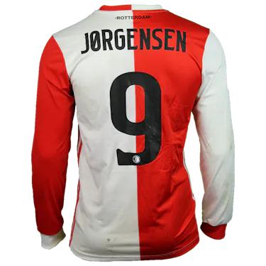 Nicolai Jørgensen Feyenoord camisa.