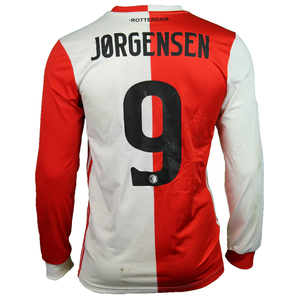 来自Feyenoord的Nicolai Jørgensen球衣
