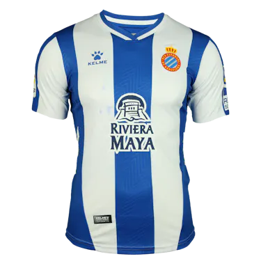 RCD Espanyol De Barcelona 팀의 Wu Lei 셔츠