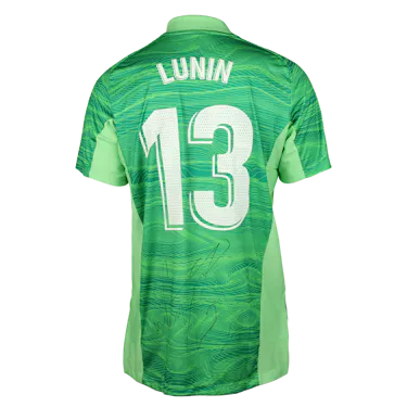 Andriy Lunin Real Madrid shirt