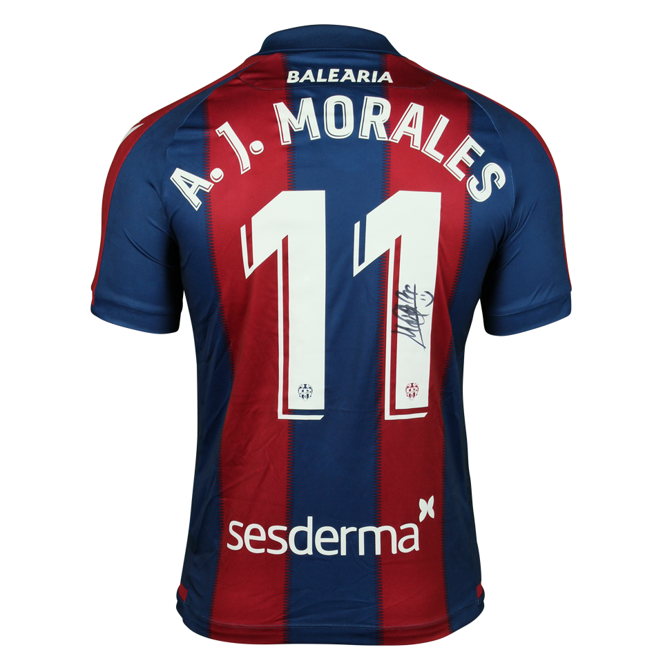 José Luis Morales Levante UD shirt