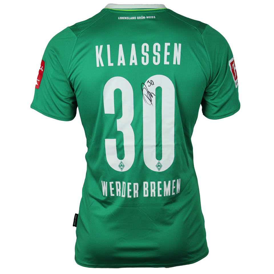 Davy Klaassen Werder Bremen shirt