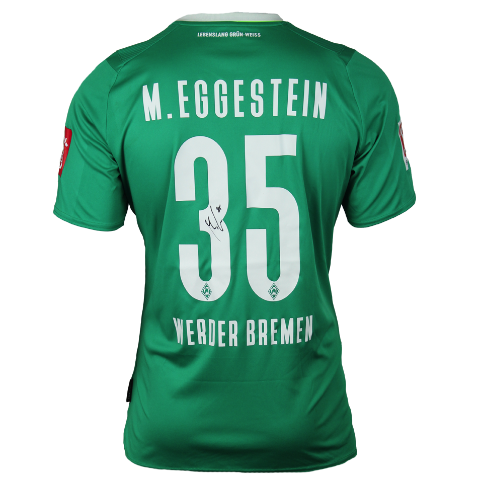 Werder Bremen-Trikot von Maximilian Eggestein