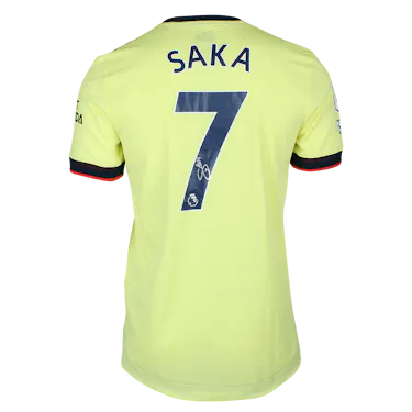 Bukayo Saka Arsenal camisa.