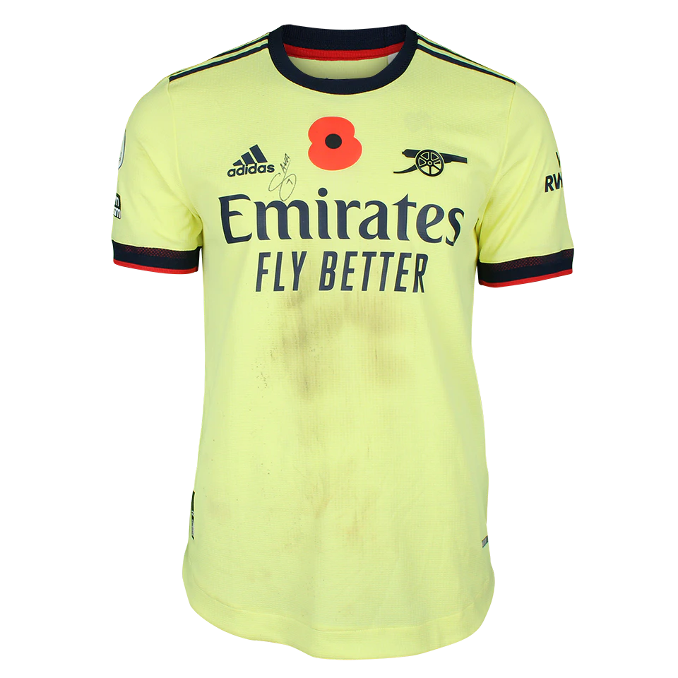Bukayo Saka Arsenal camisa.