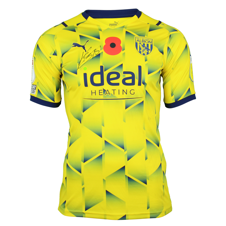 Karlan Grant West Bromwich Albion camisa.