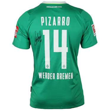 Camisola de Claudio Pizarro, Werder Bremen