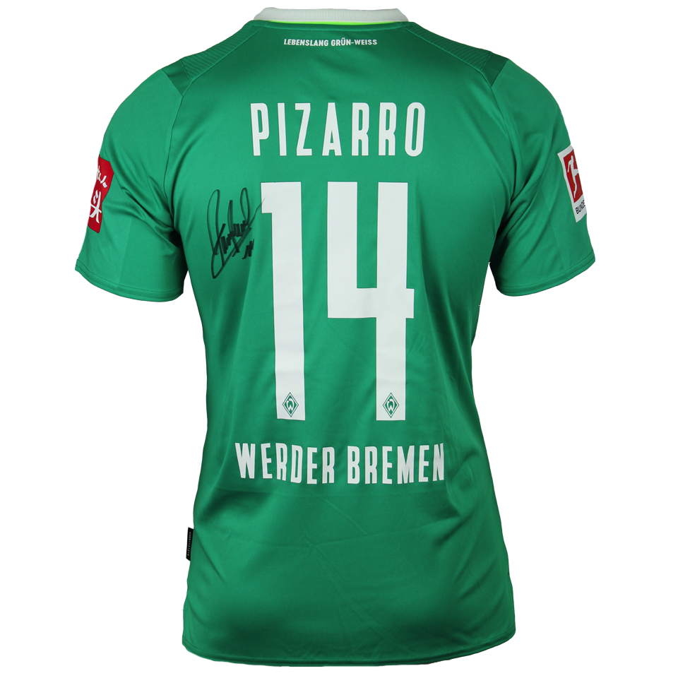 Camisola de Claudio Pizarro, Werder Bremen