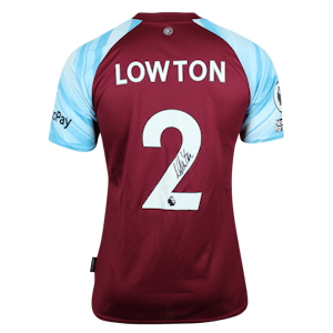 Matthew Lowton Burnley shirt
