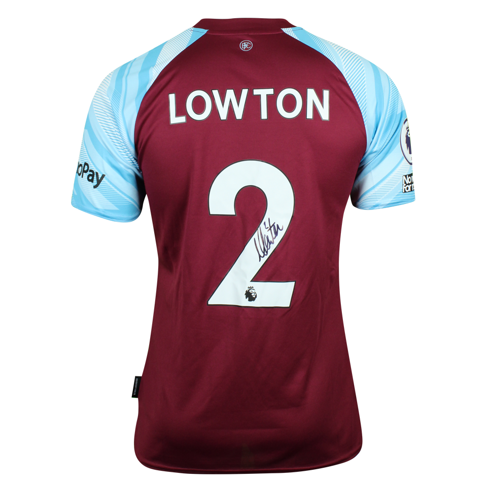 Matthew Lowton Burnley shirt