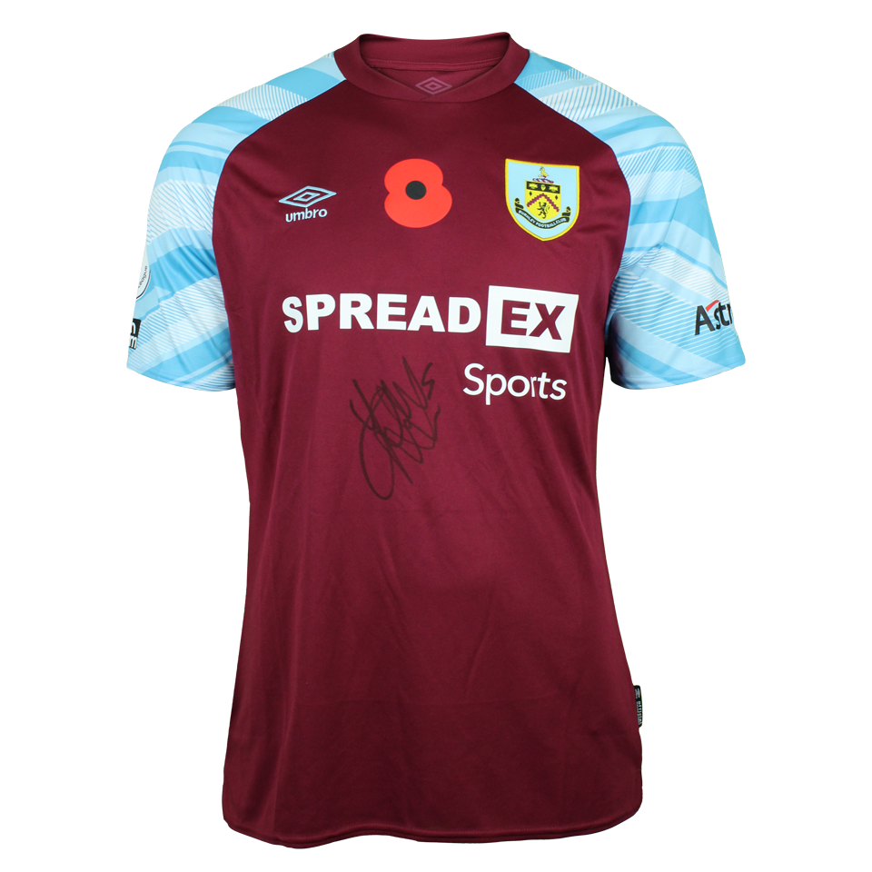 James Tarkowski Burnley shirt