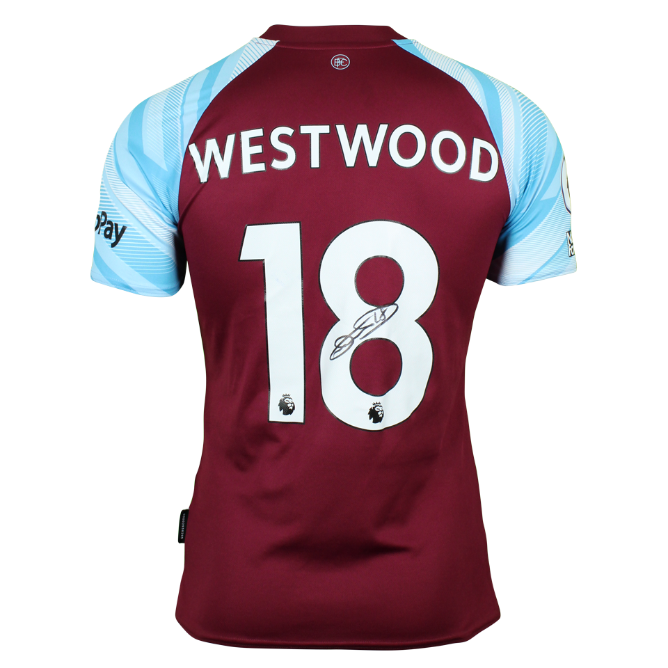 Ashley Westwood Burnley shirt