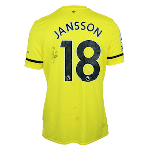 Pontus Jansson Brentford jersey