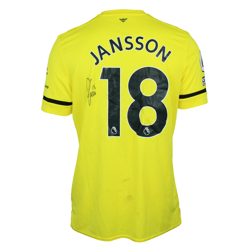 Pontus Jansson Brentford jersey