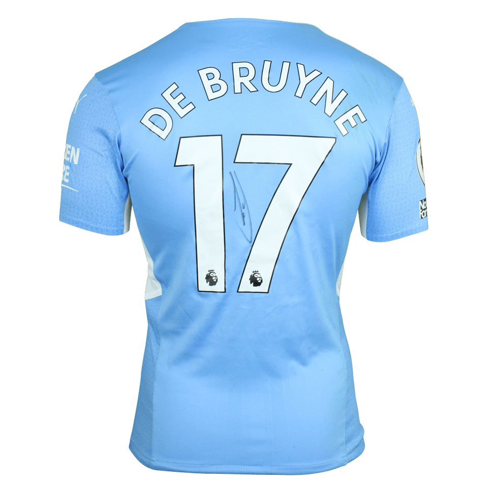 syndroom Nadruk expeditie Kevin De Bruyne | Manchester City - Crystal Palace | MatchWornShirt