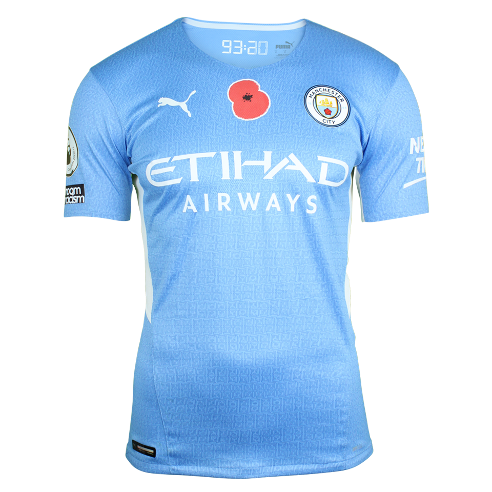 Kevin De Bruyne Manchester City shirt