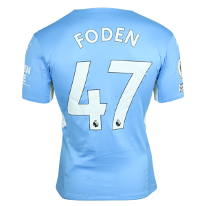 Philip Foden Manchester City shirt