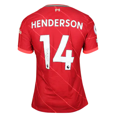 来自Liverpool的Jordan Henderson球衣