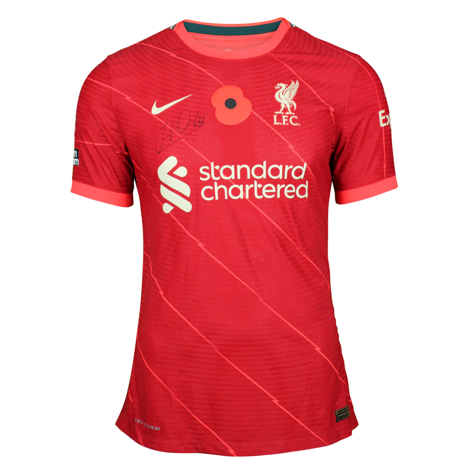 来自Liverpool的Jordan Henderson球衣
