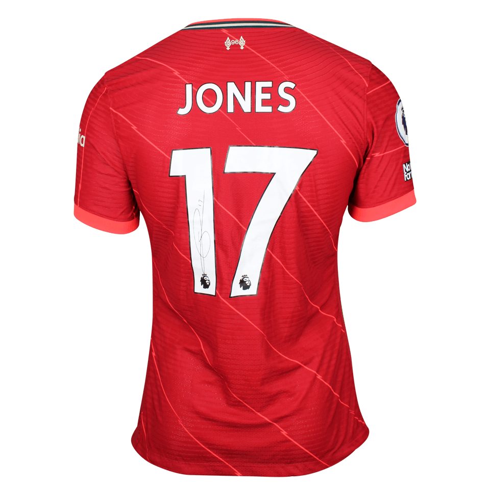 Curtis Jones | MatchWornShirt