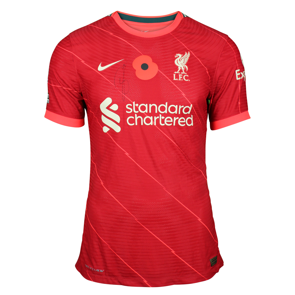Curtis Jones Liverpool shirt