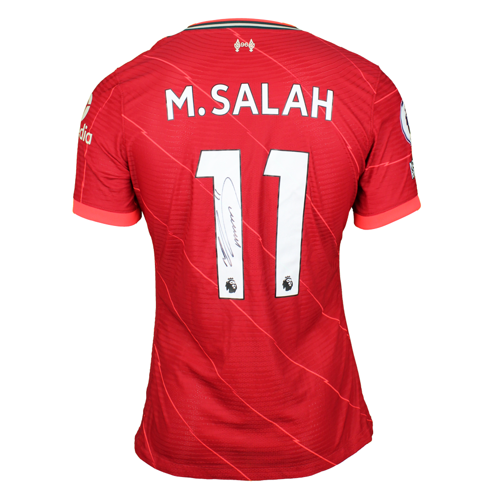 来自Liverpool的Mohamed Salah 球衣