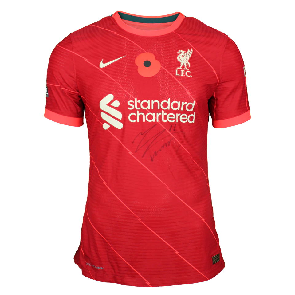 来自Liverpool的Mohamed Salah 球衣