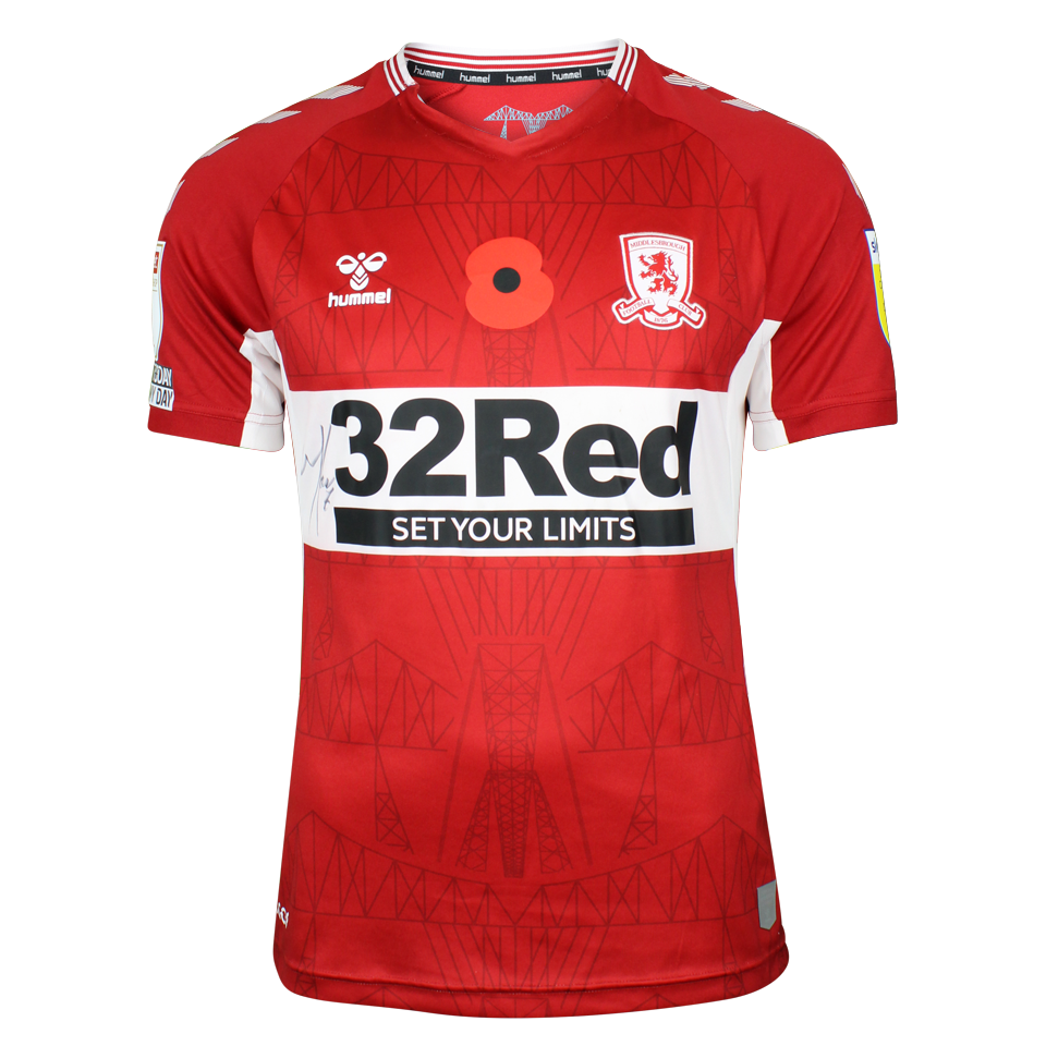Marcus Tavernier Middlesbrough shirt