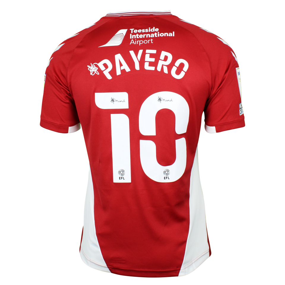 Martín Ismael Payero Middlesbrough shirt