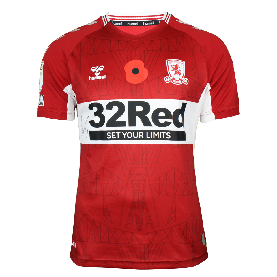Andraž Šporar Middlesbrough shirt