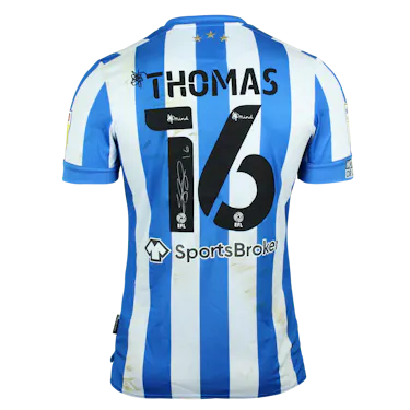 来自Huddersfield Town的Sorba Thomas球衣