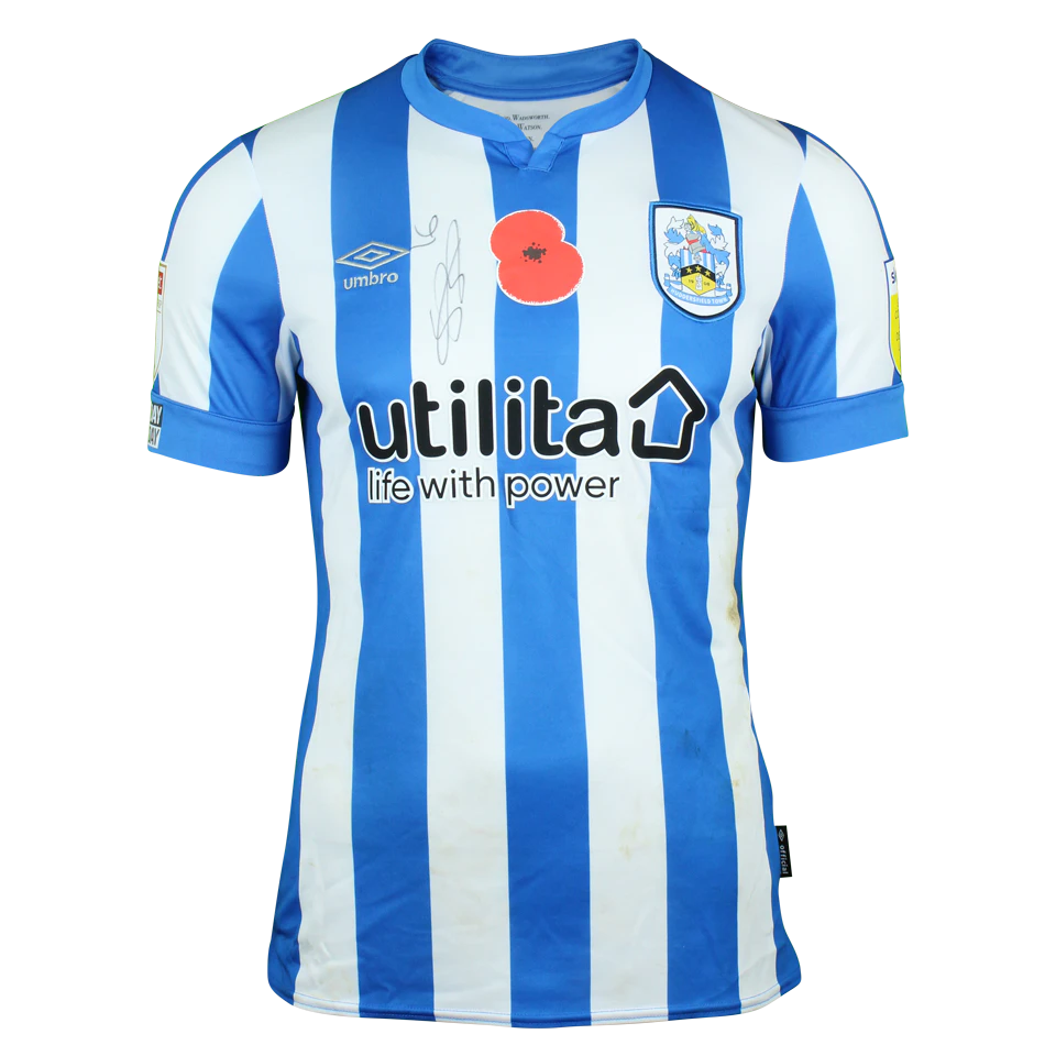 来自Huddersfield Town的Sorba Thomas球衣