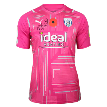 David Button West Bromwich Albion shirt