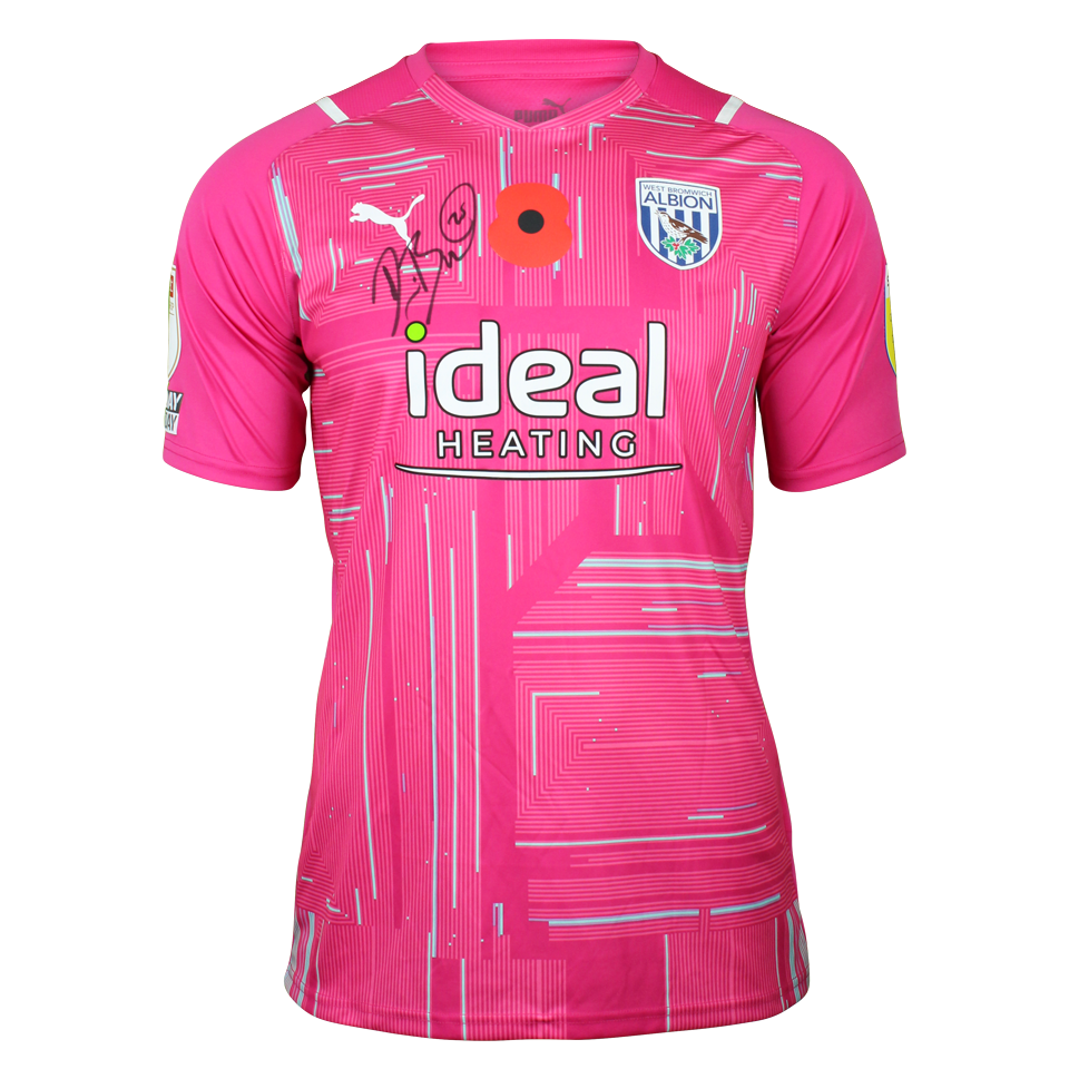 David Button West Bromwich Albion shirt