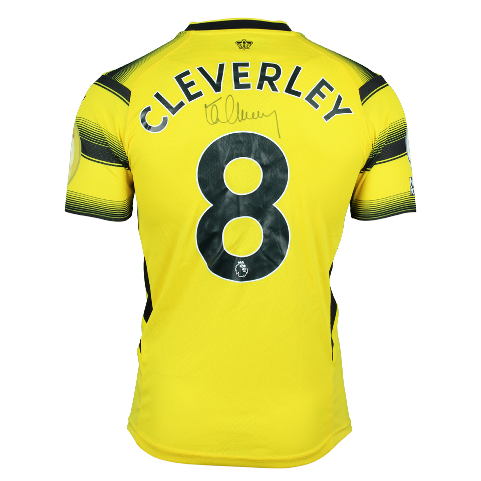 Tom Cleverley Watford shirt