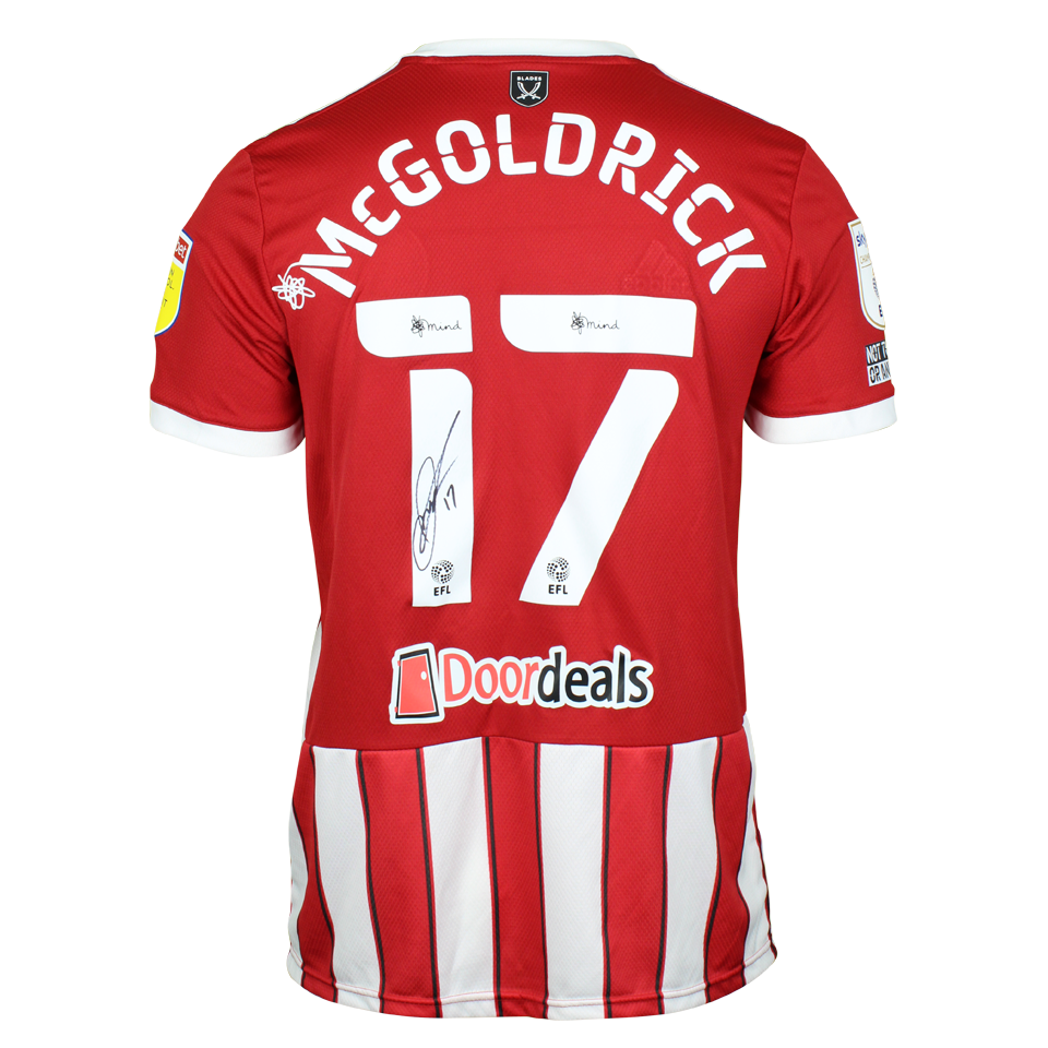 David McGoldrick Sheffield United shirt
