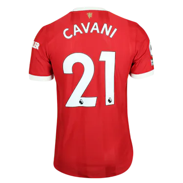 Manchester United 팀의 Edinson Cavani 셔츠