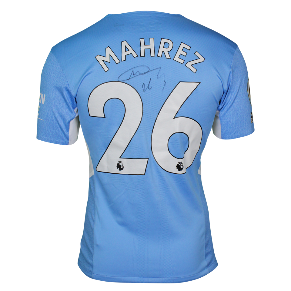 Riyad Mahrez | Manchester City - Crystal Palace | MatchWornShirt
