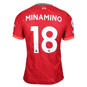 Takumi Minamino 南野拓実 Liverpool shirt