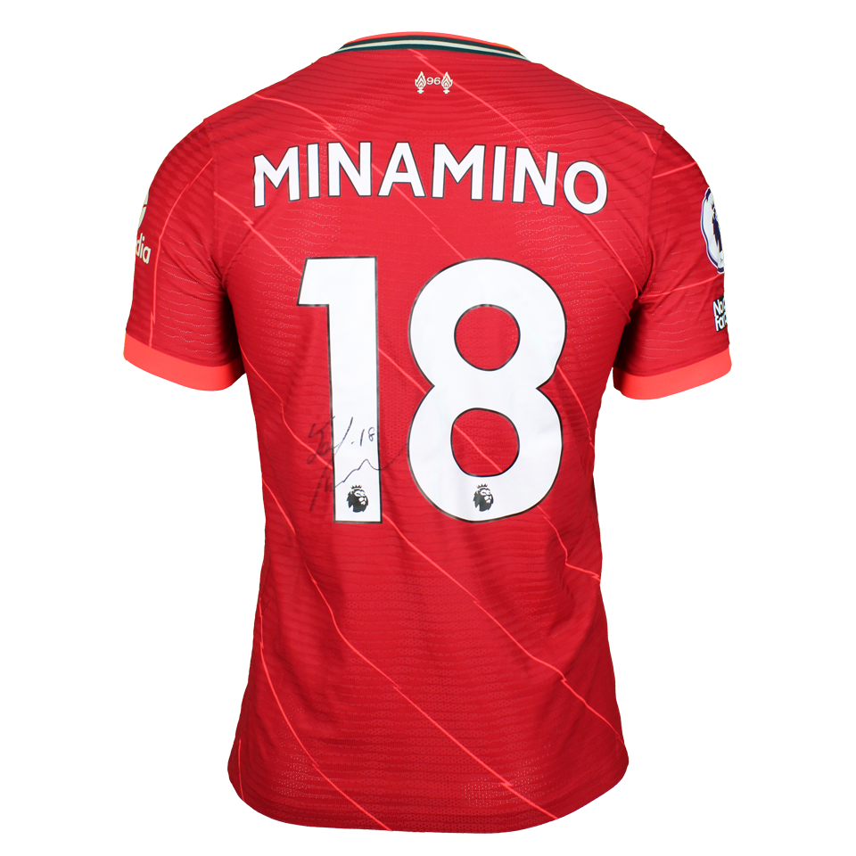 Takumi Minamino 南野拓実 Liverpool shirt